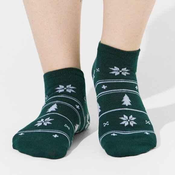 ❤️NWT 5 PAIRS VINTAGE TORRID WIDE, LOW CUT SOCKS - CHRISTMAS - SKULLS PLAID - Picture 2 of 11